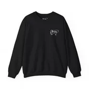 Bullieve Ranch Gear Crewneck Sweatshirt — Western Bull Logo Pullover