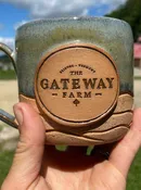 A Custom Engraved 2.5″ Metal (Brass) Stamp - Claystamps
