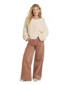 Billabong Women's Uncut Cord Pant - Sugar Almond