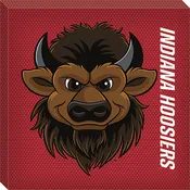 Indiana Hoosiers Bison Canvas