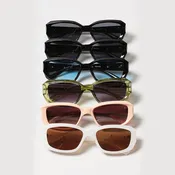 Classic Rectangular Frame Sunglasses