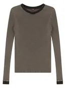 5 Stars Ribbed V-Neck Top