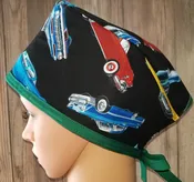 Antique Car Surgical Cap — Karleen's Ideas