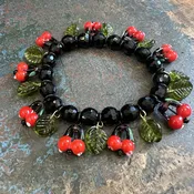 Cherry Bracelet — Favor & Hotcakes Design