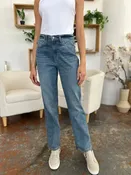 8602 Judy Blue Full Size High Waist Straight Jeans