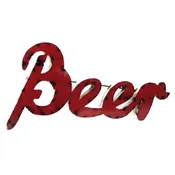 BEER SIGN CURSIVE