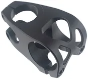 5DEV Aluminum 2-Bolt Stem - 40mm, 35mm Clamp (31.8 w/Included Shims), 0 Degree, 1-1/8", Black