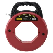 100 Ft Fish Tape Electrician Wire Guide Tool