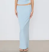 Emma Skirt - Dusty Blue