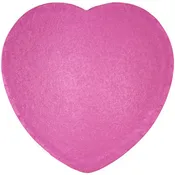 12" Heart Pink Foil Cake Board Drum perfect for Valentines Day