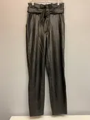 Abercrombie Size 14 Black Faux Leather Big Girls Pants