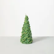 Green Rhapsody Tree Candle Asstd 2