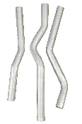 2.5″ Aluminized Honda 01-05 Civic EM2 Exhaust Piping Kit