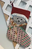 Cat Christmas Stocking