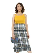 Black Watch Classic Charm Ruffle Skirt