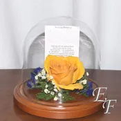 5.5″ x 5.5″ Dome with Single Flower  EF 1000