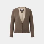2-IN-1 CASHMERE CARDIGAN