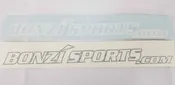 16″ BONZISPORTS.COM Outline Cut Vinyl Decal