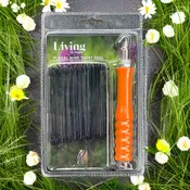 Floral Wire Twist Tool with 100 Black Wire Twists
