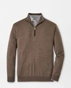 Autumn Crest Suede Trim Quarter-Zip