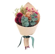 Andaluca - MINI Wooded Eucalyptus Pinecone Bouquet Bundle #263