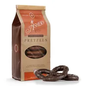 Dark Chocolate Smothered Pretzels