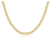 15" Choker Beaded - Classic Gold 5mm
