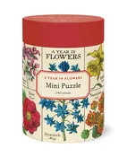 A Year In Flowers 240 Piece Mini Puzzle