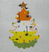 K375 VINTAGE CERAMIC TREE - HALLOWEEN