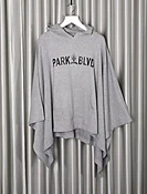 PARK BLVD Sweatshirt Hoodie Poncho Heather — IDIL VICE Fashion