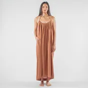 Anu Maxi Dress, rust *botanical dye