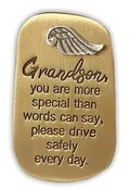 Angel Wing Visor Clip – “Grandson