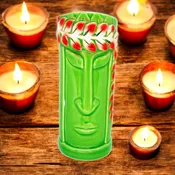 Lei Freaky Tiki Torch – Caribbean Teakwood