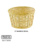 10261M (6″ RND BAMBOO DISHGARDEN)