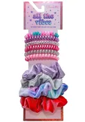 10-Piece Twister & Coil Scrunchie Set