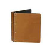 Custom D Ring Leather Binder