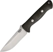 Bark River Knives Bravo 1 Fixed Blade - A2 Steel - Matte Green Micarta - BA111MGCM