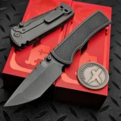 Chaves Integral Redencion 229 SW Grey Titanium w/Black PVD SW Knurled Pattern Ti Magnetic Inlay T/E Grey PVD