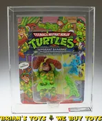 1992 Playmates TMNT Series 5 / 68 Back Sergeant Bananas Belt on Action Figure AFA 75 EX+/NM (C80 B70 F85) #11391423