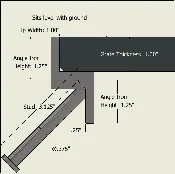 1 1/4″x 1 1/4″x 1/4″x 96″ Angle Iron Embeds Galvanized Type Z