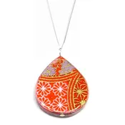 Cherry Paper Necklace