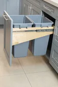 Double Trash Bin Cabinetry Insert
