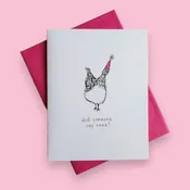 Card HBD Say Cake
