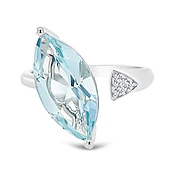Allure Aquamarine Ring