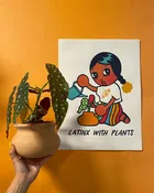 Begonia Girl Print (14"x18") | LWP x Karla Jacome Collab