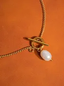 Classic Pearl Chain Necklace