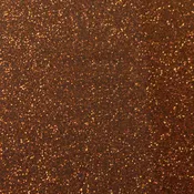 12" Siser Glitter Heat Transfer Vinyl - Bronze