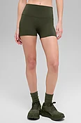 3" ALO Softsculpt High-Waist Precision Short - Green Olive