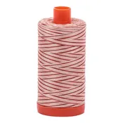 Cinnamon Sugar 50wt Aurifil Vareigated 100% Cotton Mako Thread Large Spool 1,422 yards