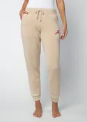 Alabama Crimson Tide Women's Oatmeal Campus Sweatpants